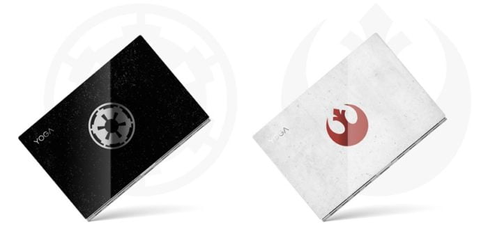 Lenovo Yoga 920 13IKB 3DID Star Wars Edition Rebel Alliance atau Galactic Empire
